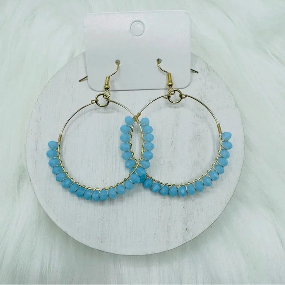 Beaded Hoop Earrings Bundle - Picture 2 of 6